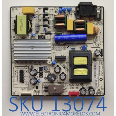 FUENTE PARA TV TCL / NUMERO DE PARTE 81-PBE055-H4C62AP / SHG6004C-101H / CQC14134104969 / DISPLAY ST5461D13-2 / MODELO RTRU5027-D-US	